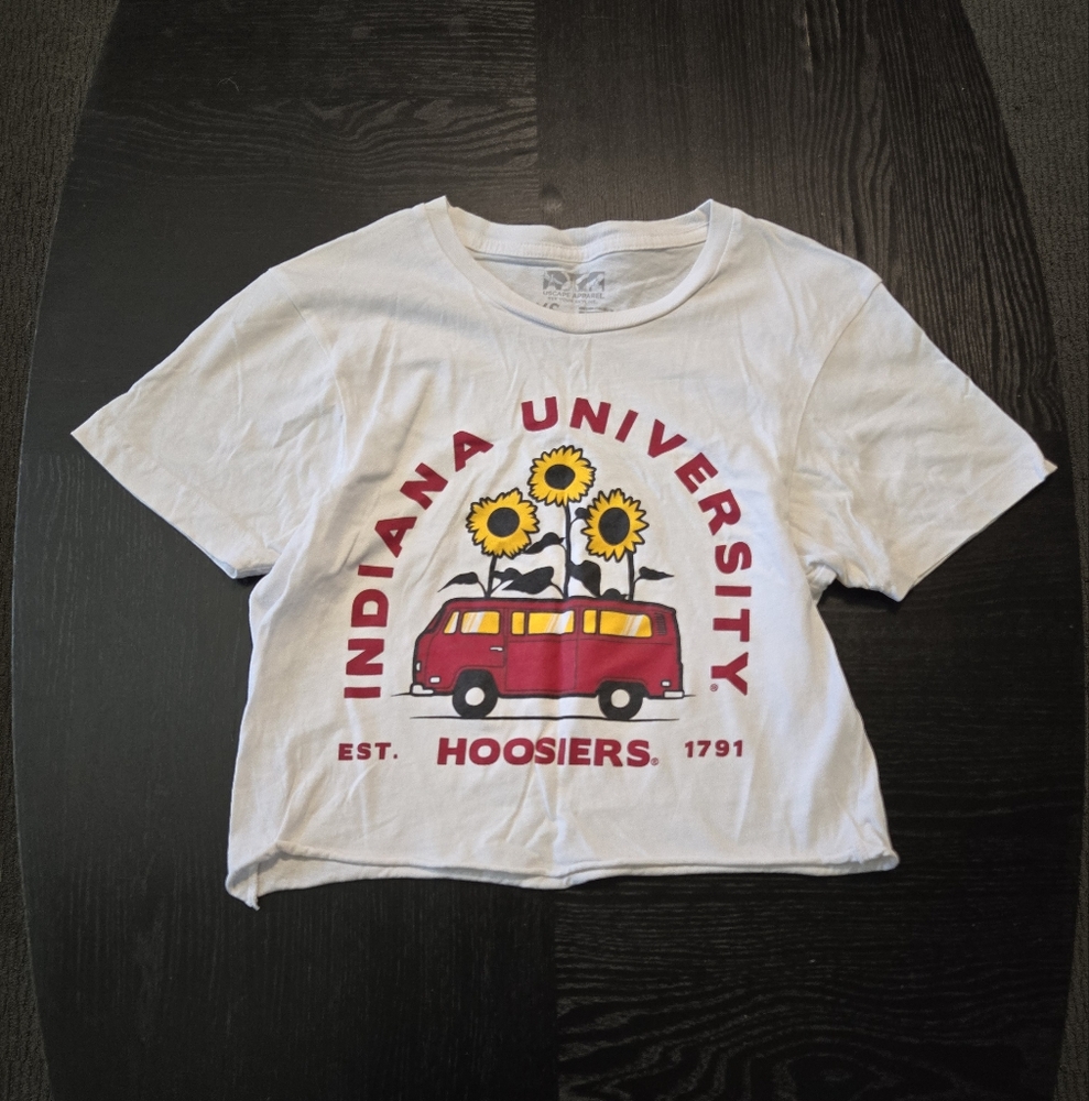 Indiana University Cropped Tshirt